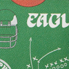 NFL Eagles Top Zip Crossbody