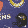 NFL Ravens Top Zip Crossbody