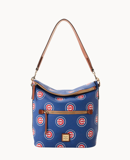 Dooney & Bourke Chicago Cubs Small North South Top Zip Crossbody Shoulder Bag