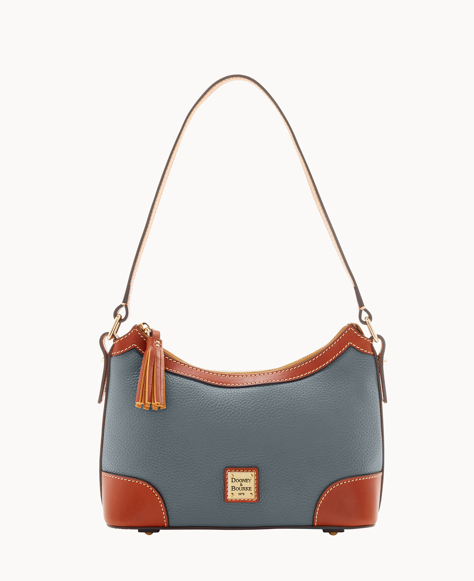 Dooney and Bourke Handbags - Leather Blue Shoulder Hobo Bag