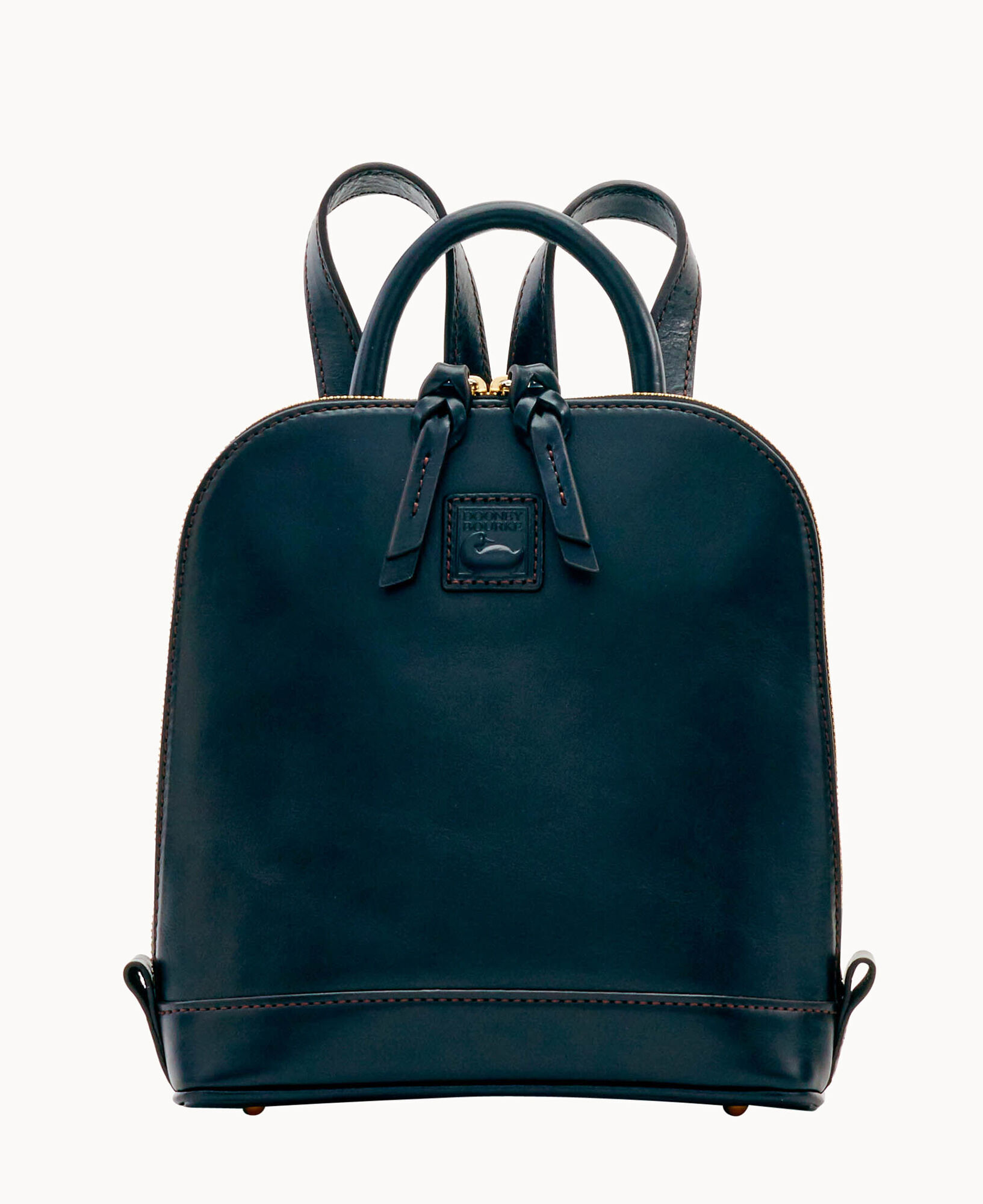  Dooney & Bourke Handbag, Pebble Grain Zip Pod Backpack - Black