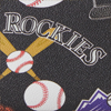 MLB Rockies N S Triple Zip Crossbody